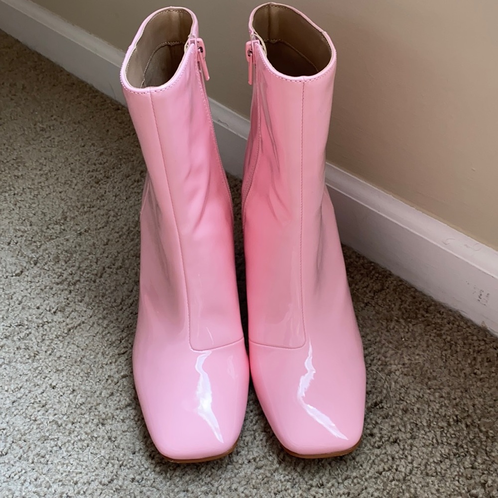 Steve Madden Pink Booties